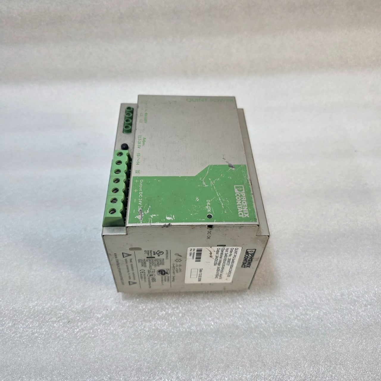 PHOENIX CONTACT	QUINT-PS-3X400-500AC/24DC/20 POWER SUPPLY UNIT 2938727