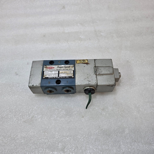 NABCO PSM-33E-P PNEUMATIC DIRECTIONAL CONTROL VALVE 24V DC SUPER SPOOL VALVE 9 K