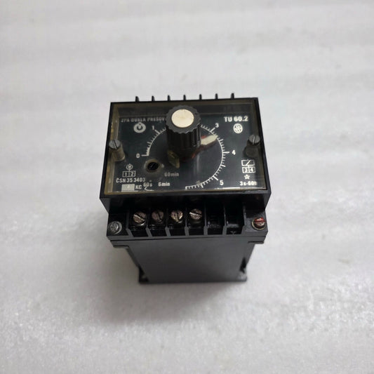 ZPA DUKLA PREŠOV TU 60.2 MECHANICAL TIME DELAY RELAY 220V
