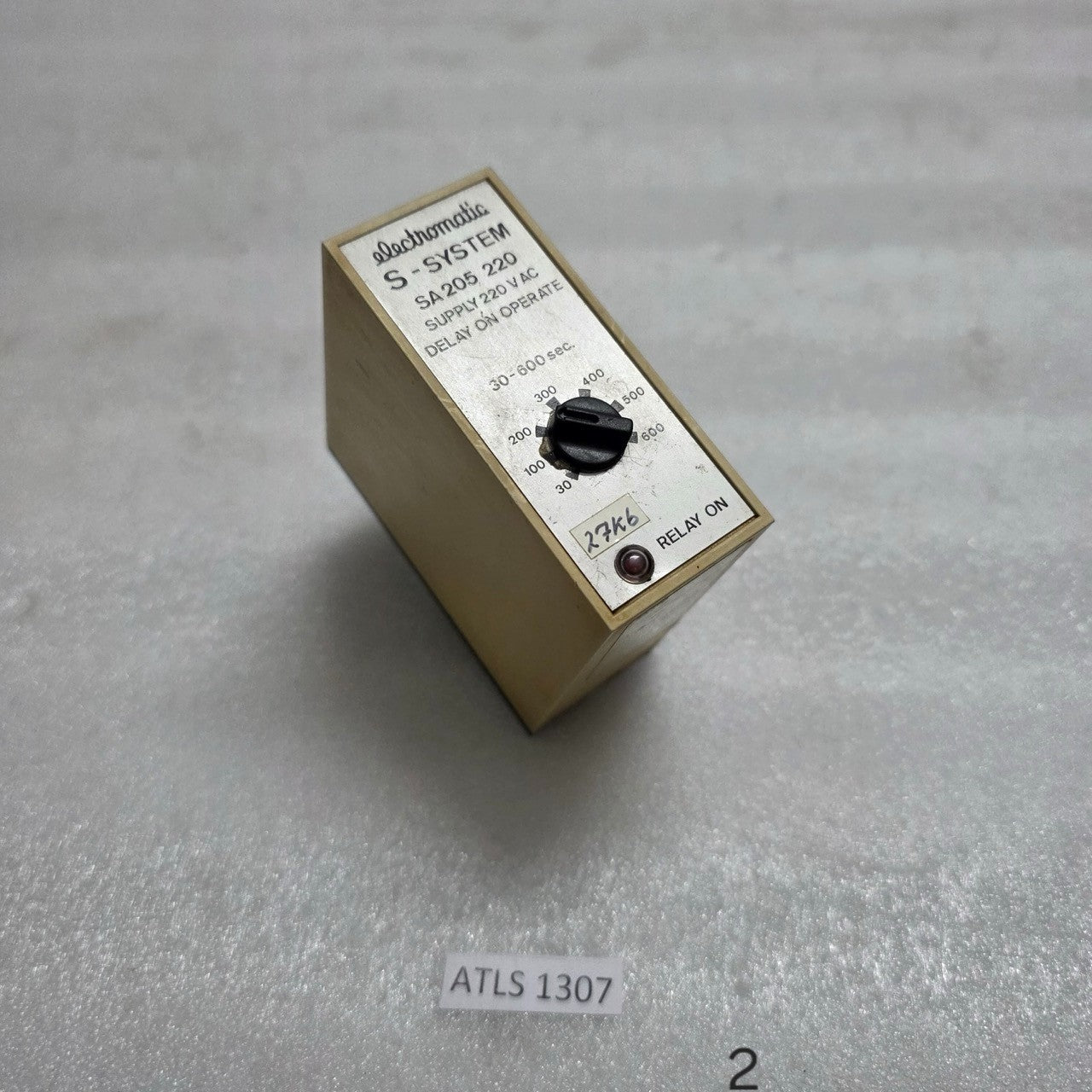 ELECTROMATIC SA 205 220 DELAY ON OPERATE TIMER RELAY 220V