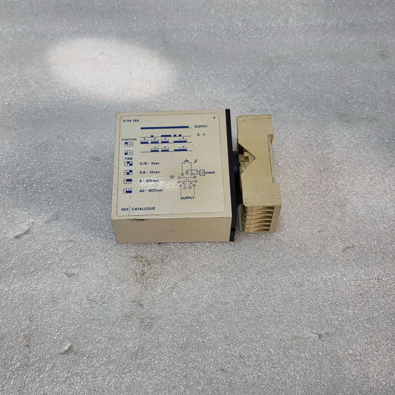 ELECTROMATIC S 114166 230 PULSE CONTINUITY TIMER 195–265 VAC