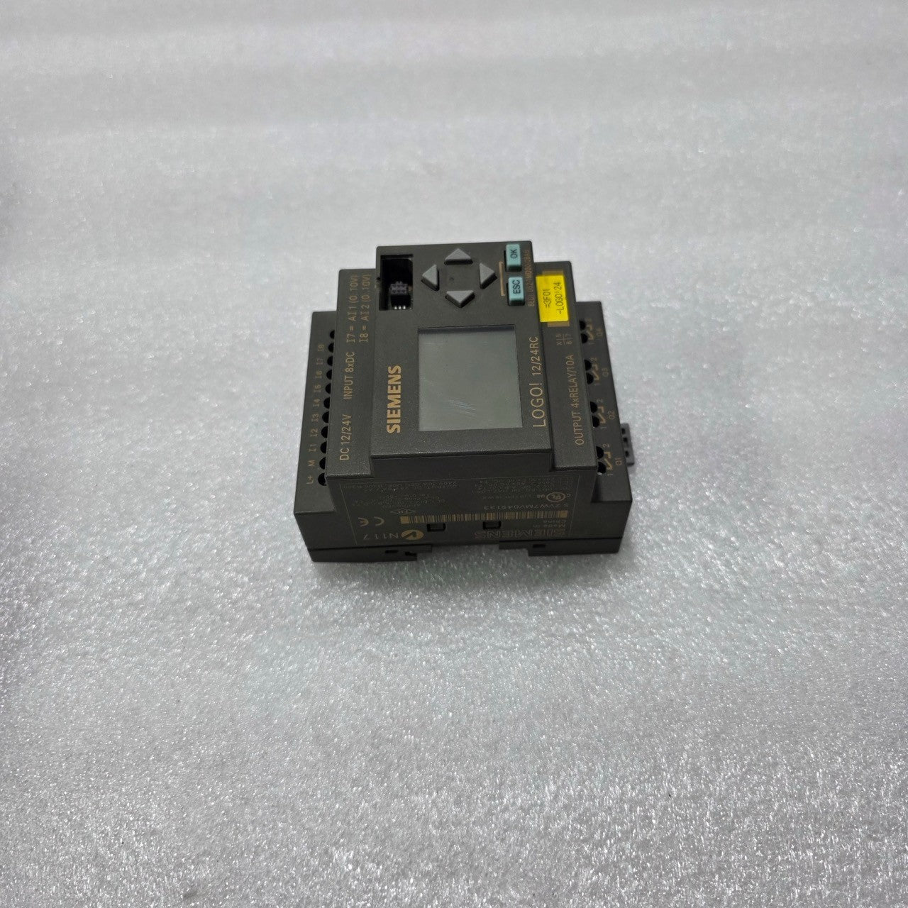 SIEMENS LOGO! 12/24RC 6ED1 052-1MD00-0BA5 LOGIC MODULE 12/24VDC