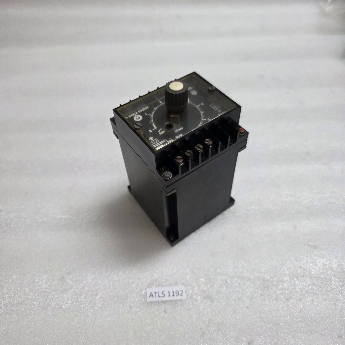 ZPA DUKLA PREŠOV TU 60.2 MECHANICAL TIME DELAY RELAY 220V