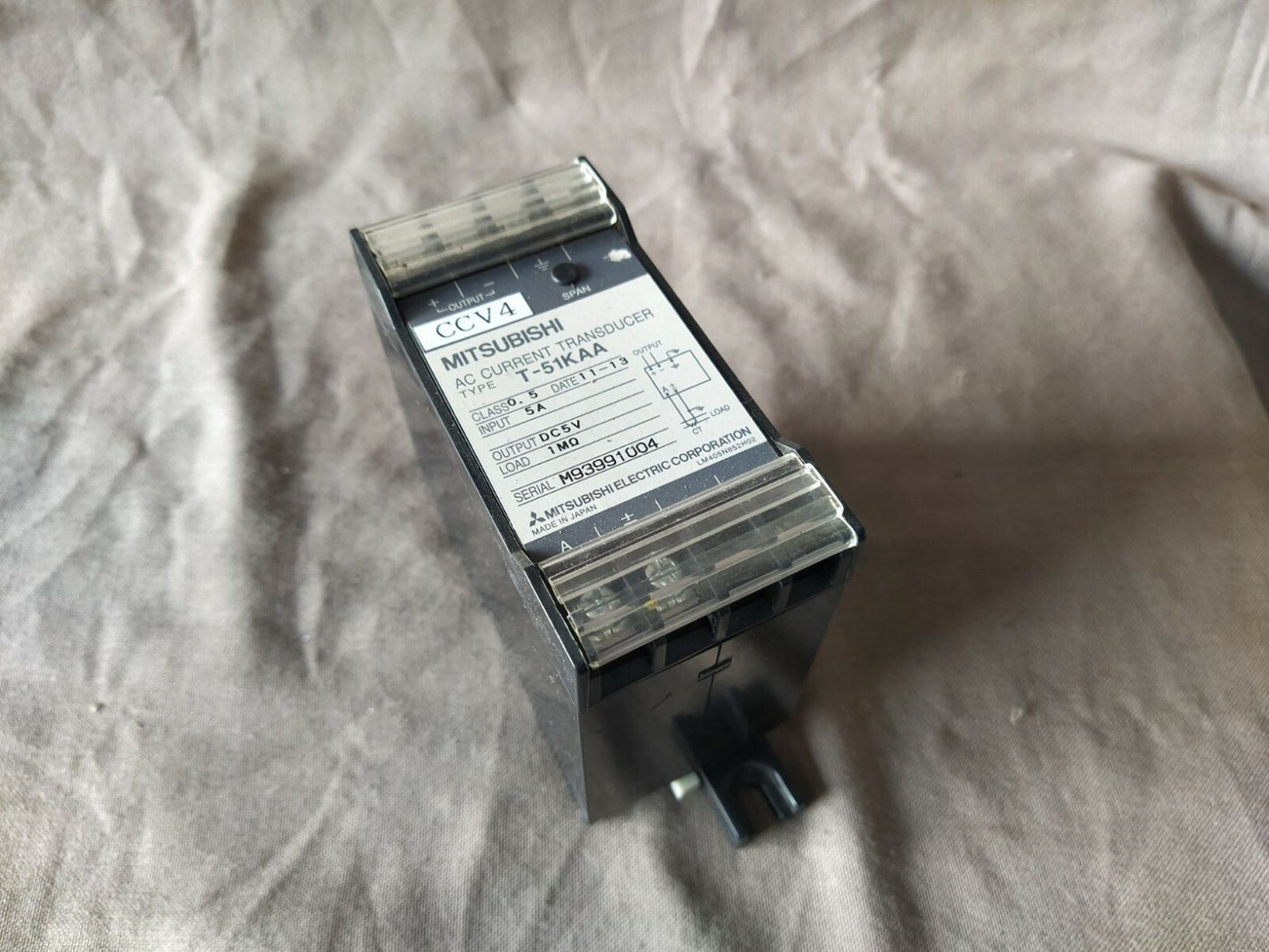 Mitsubishi T-51KAA AC Current Transducer T51KAA