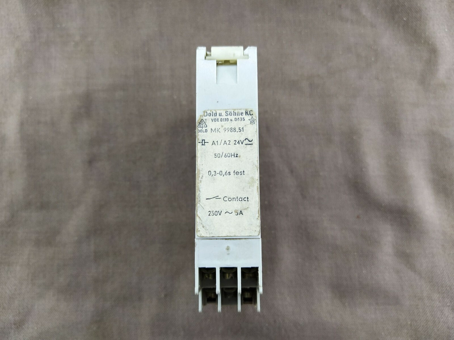 Dold MK9988.51 Timing Relay 0.3-0.6 Sec MK998851