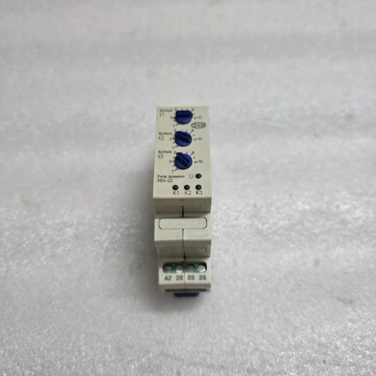 MEANDR PB3-22 TIME RELAY AC-DC 24V / AC230 V
