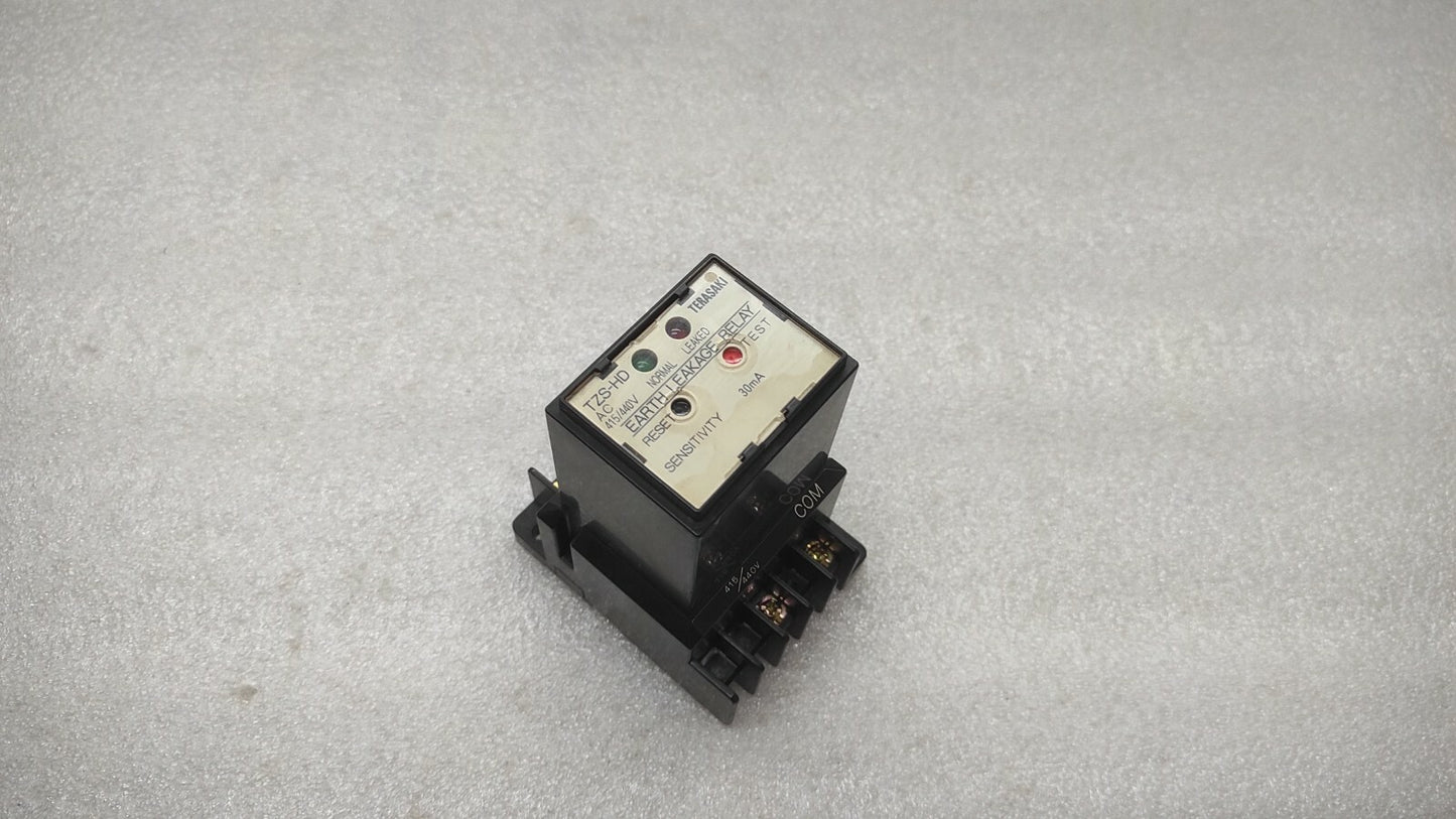 TERASAKI TZS-HD EARTH LEAKAGE RELAY 415/440V