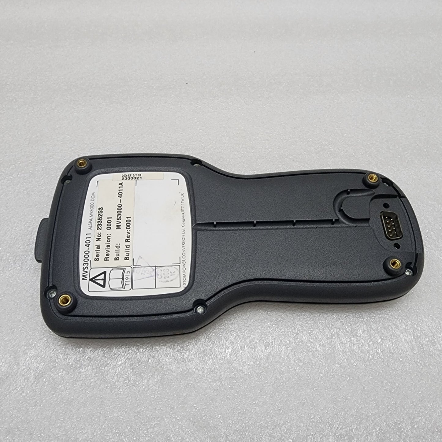 ALSTOM POWER MVS3000-4011 DRIVE DATAMANAGER KEYPAD 20X4310/10B 2333321