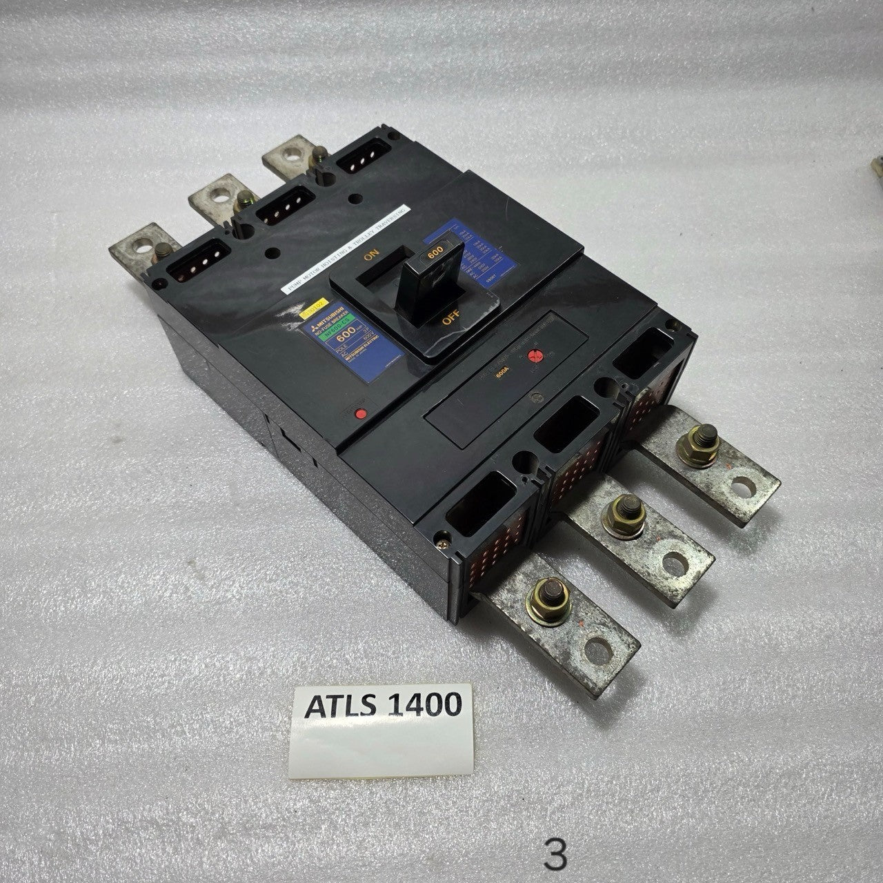 MITSUBISHI NF600-CS 3-POLE CIRCUIT BREAKER 600A