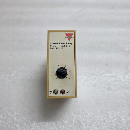 CARLO GAVAZZI SM 115 115 CURRENT LEVEL MONITORING RELAY SM115115