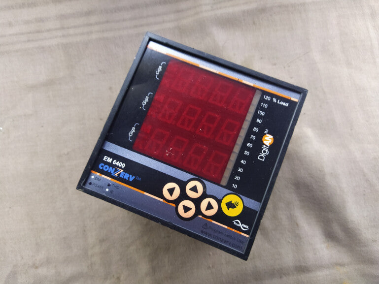 Conzerv EM6400 Load Manager Digital Control VER 03.02.12