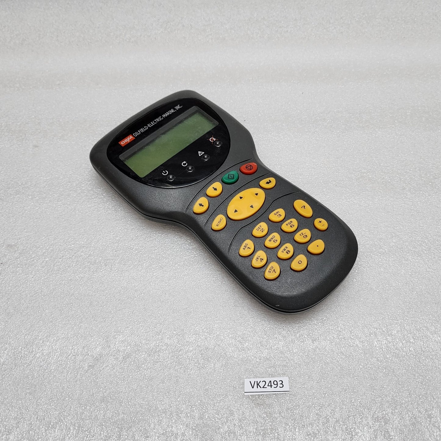 ALSTOM POWER MVS3000-4011 DRIVE DATAMANAGER KEYPAD 20X4310/10B 2333321