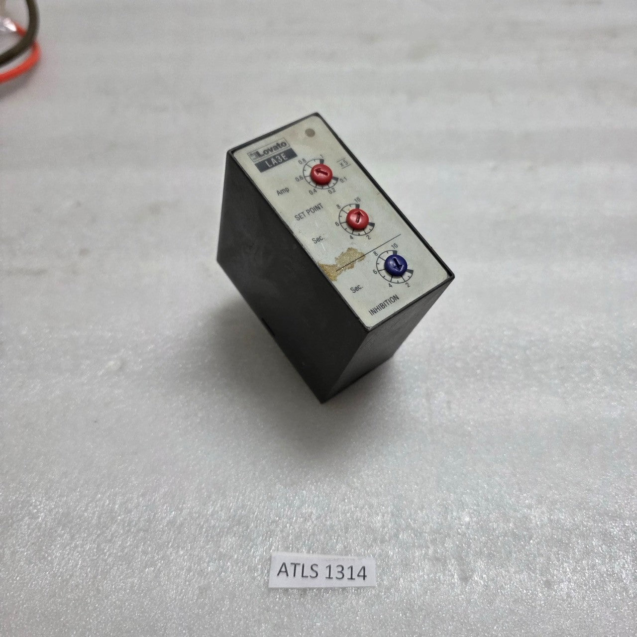 LOVATO LA3E SINGLE-PHASE MAX CURRENT MONITORING RELAY 110V