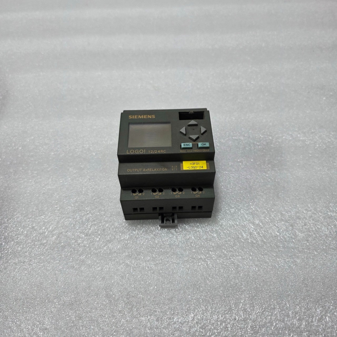 SIEMENS LOGO! 12/24RC 6ED1 052-1MD00-0BA5 LOGIC MODULE 12/24VDC