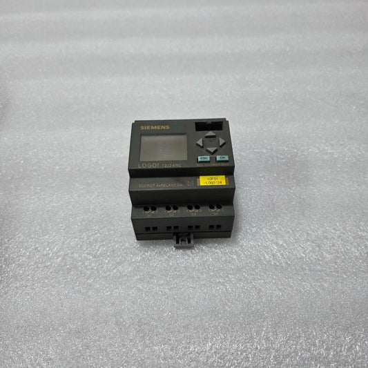 SIEMENS LOGO! 12/24RC 6ED1 052-1MD00-0BA5 LOGIC MODULE 12/24VDC