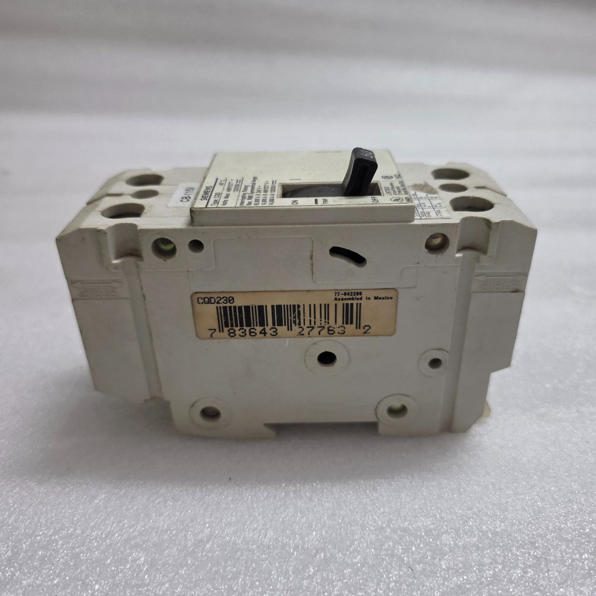SIEMENS CQD230 MOLDED CASE CIRCUIT BREAKER 30A