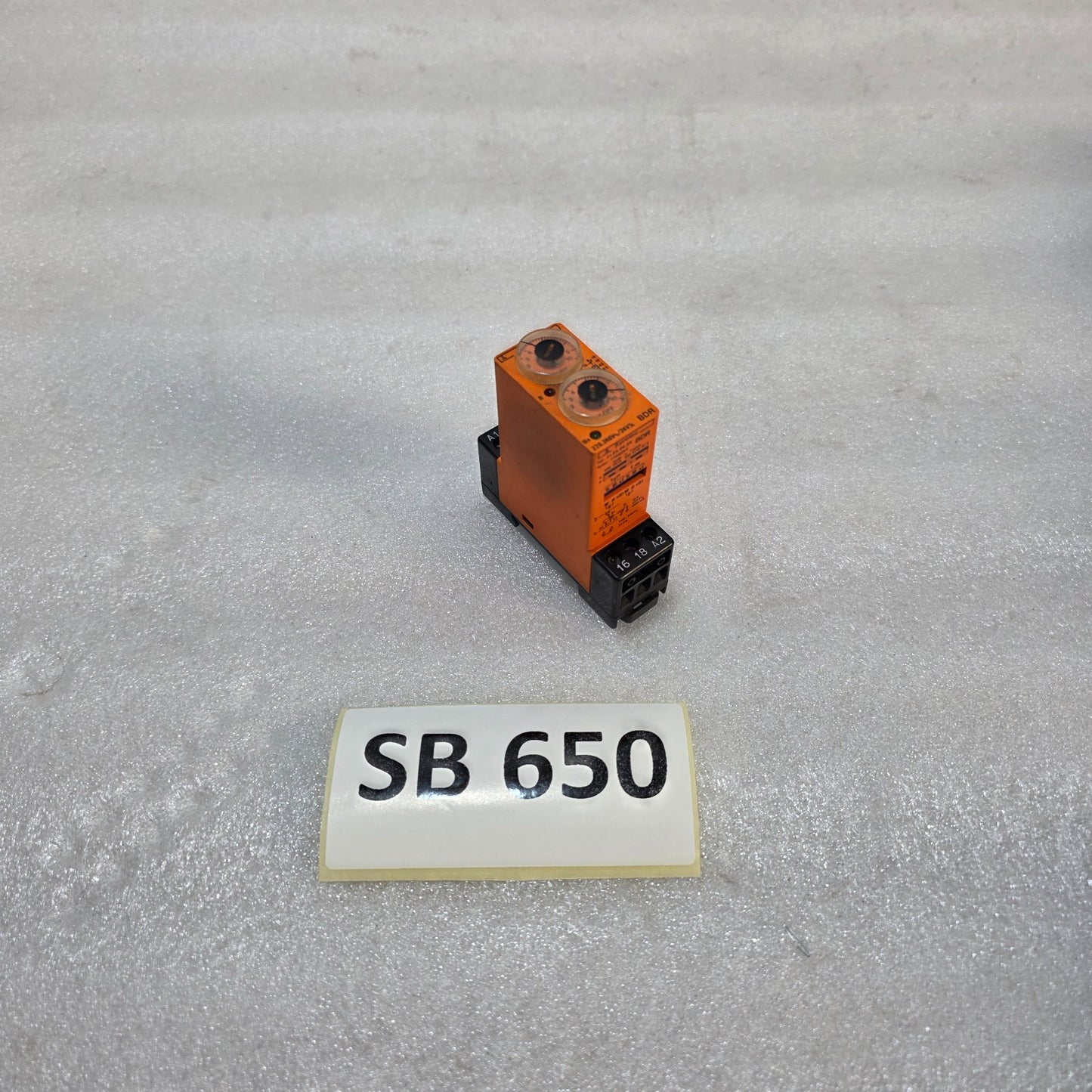 SYRELEC BDR OFF-DELAY TIME RELAY 220-240 V AC/24V AC-DC
