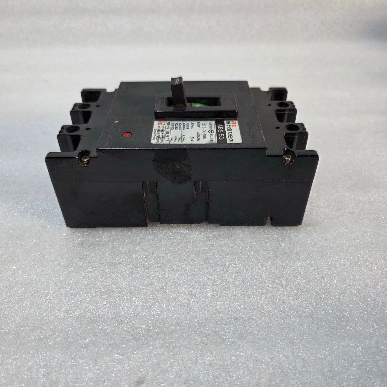 GEUMSEONG ABS 53 3-POLE CIRCUIT BREAKER 30A