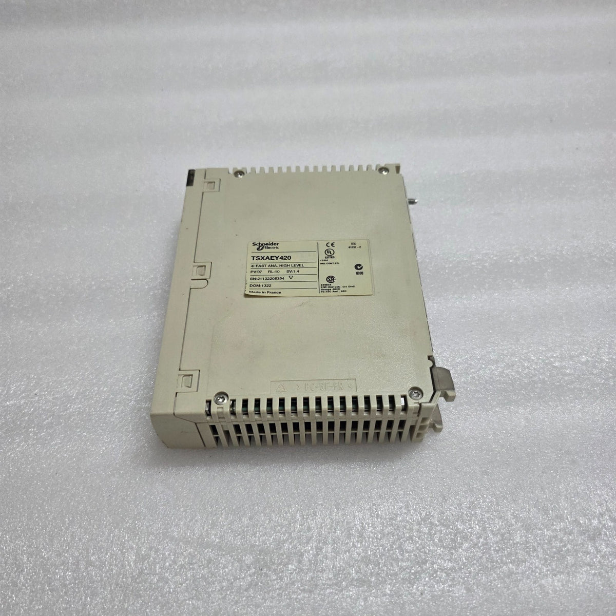 SE TSXAEY420 ANALOG INPUT MODULE