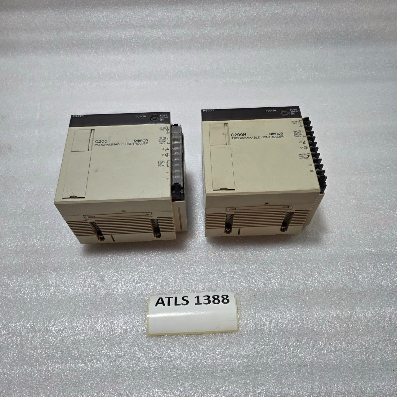 OMRON C200H-PS221 POWER SUPPLY MODULE 100-240VAC