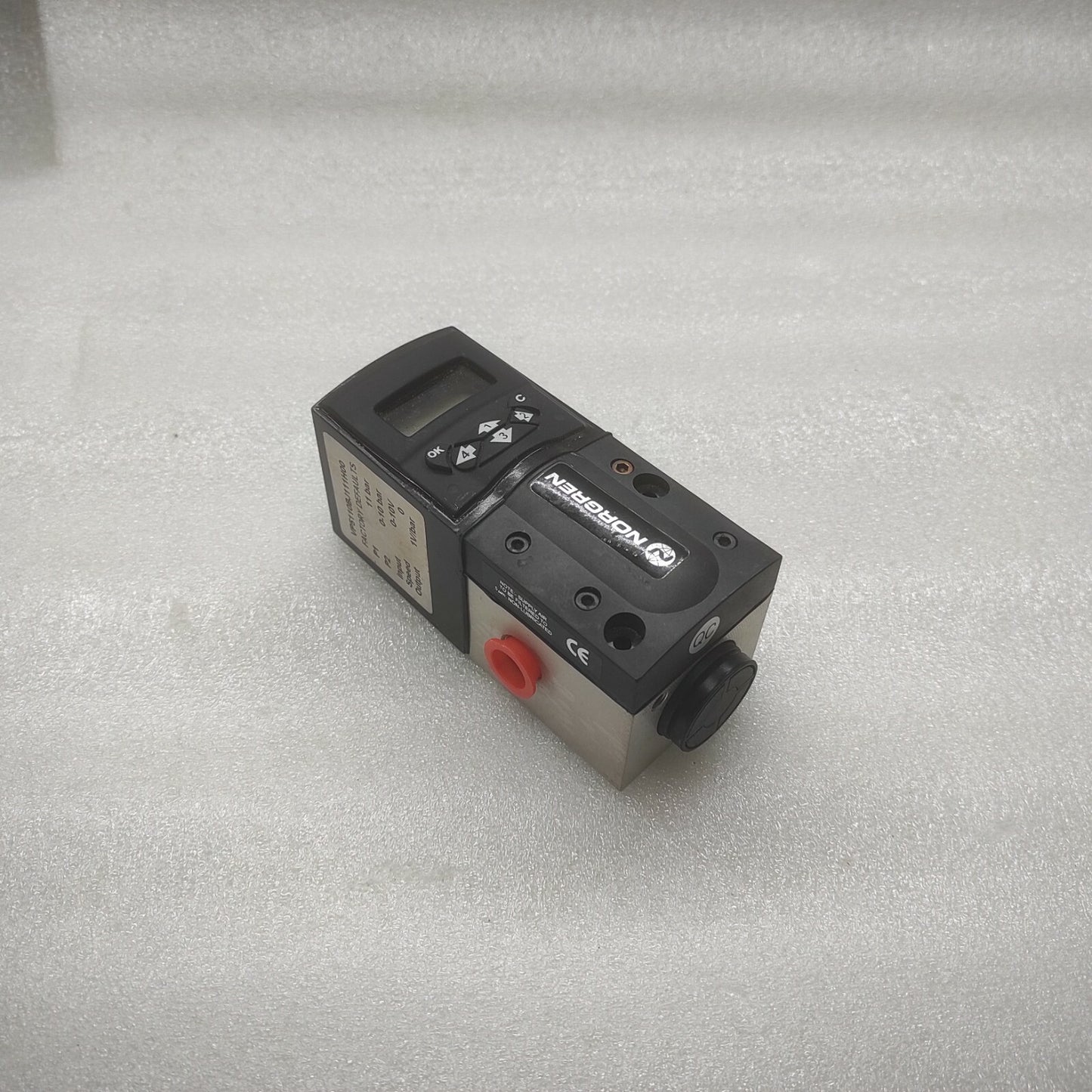 NORGREN VP5110BJ111H00 PROGRAMMABLE PROPORTIONAL PRESSURE CONTROL VALVE 0-10V