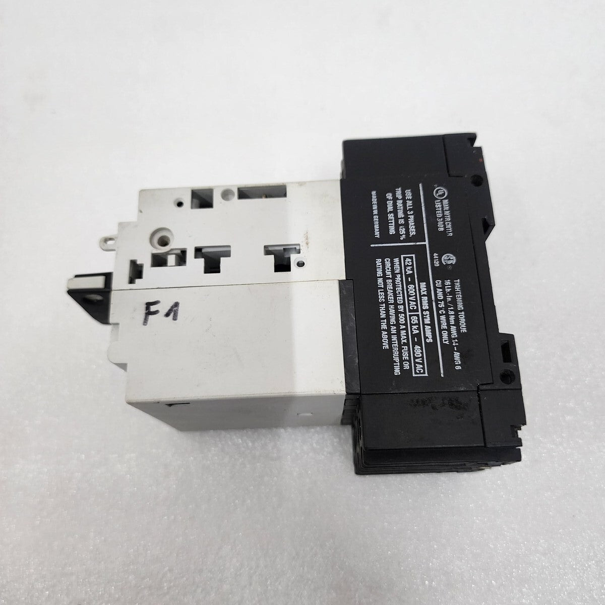 MOELLER M-16-PKZ2 MANUAL MOTOR PROTECTOR