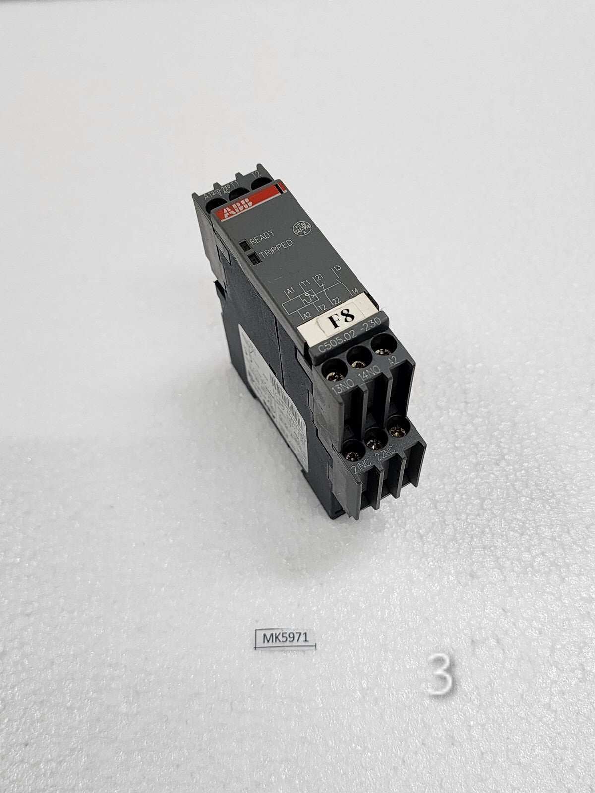 ABB C505.02 THERMISTOR PROTECTION RELAY 1SAR600011R0002