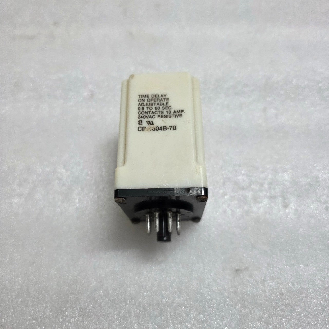 POTTER & BRUMFIELD CB-1004B-70 TIME DELAY RELAY 120 VAC