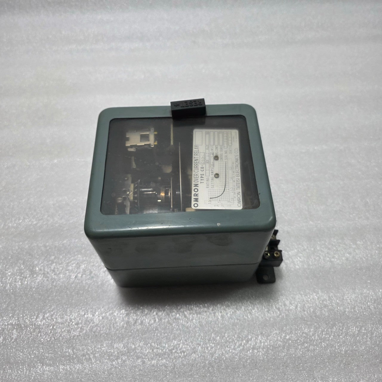 OMRON C0-CSD-3 INVERSE-TIME OVERCURRENT RELAY 5A 60HZ