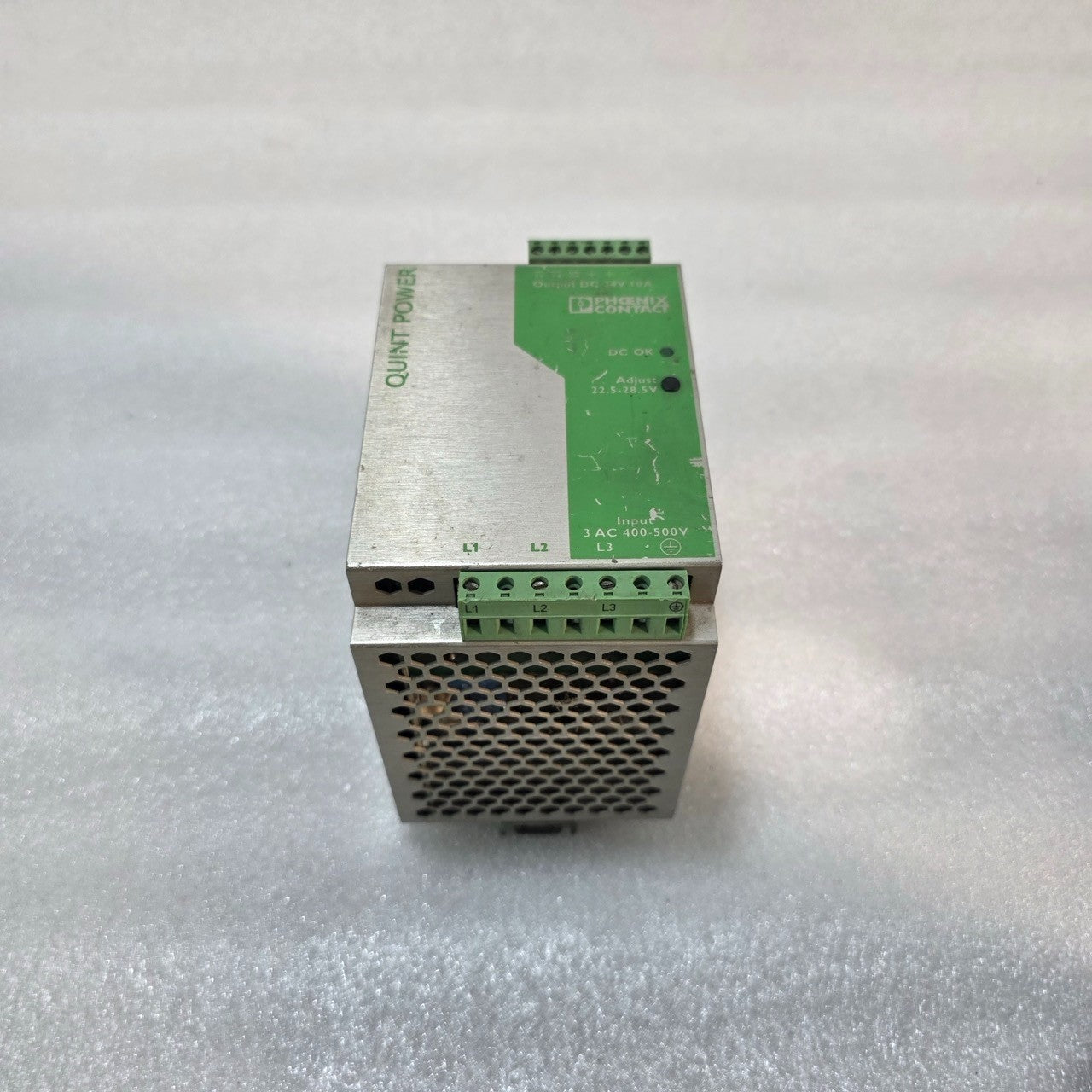 PHOENIX CONTACT QUINT-PS-3X400-500AC/24DC/10 PRIMARY-SWITCHED AC/DC POWER SUPPLY