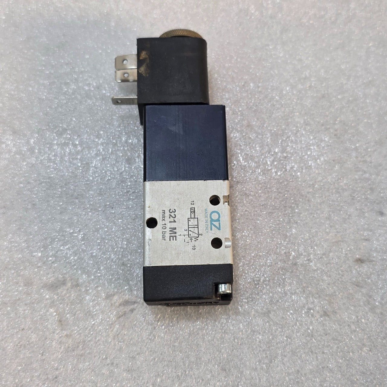 AZ PNEUMATICA 321 ME 3/2-WAY MONOSTABLE SOLENOID VALVE EVI 7/9 24VDC