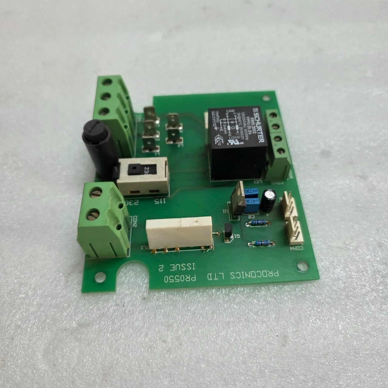PROCONICS PR0550 ISSUE 2 CONTROL BOARD 0900019764
