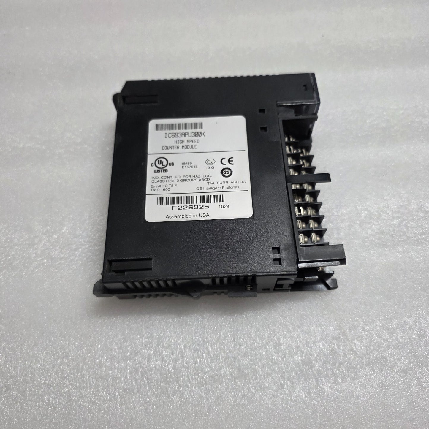 GE FANUC IC693APU300K HIGH SPEED COUNTER MODULE