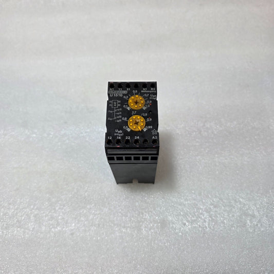 KUHNKE U1510.2 VOLTAGE MONITORING RELAY, 50–500V AC 24V DC BODY BROKEN WORKING