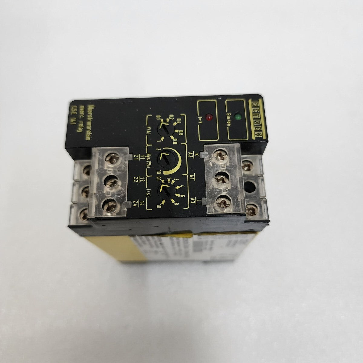 Bender CSE141 Overload Relay B942615 85-275 VAC CRACK ON BODY