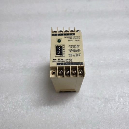WESTRONICS SB-WH SEOBU 873.005-050 WINDING HEATER CONTROLLER AC 176–264V