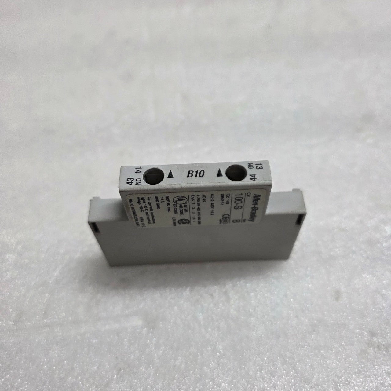 5 UNIT X ALLEN BRADLEY CAT 100-S SER B AUXILIARY CONTACT LOT OF 5 UNIT
