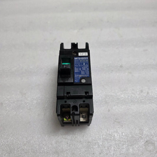MITSUBISHI ELECTRIC NF30-SP 2-POLE CIRCUIT BREAKER 3A