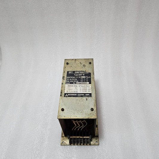 MITSUBISHI UVT CONTROLLER U05-B 440V AC UNDERVOLTAGE TRIP CONTROL RELAY
