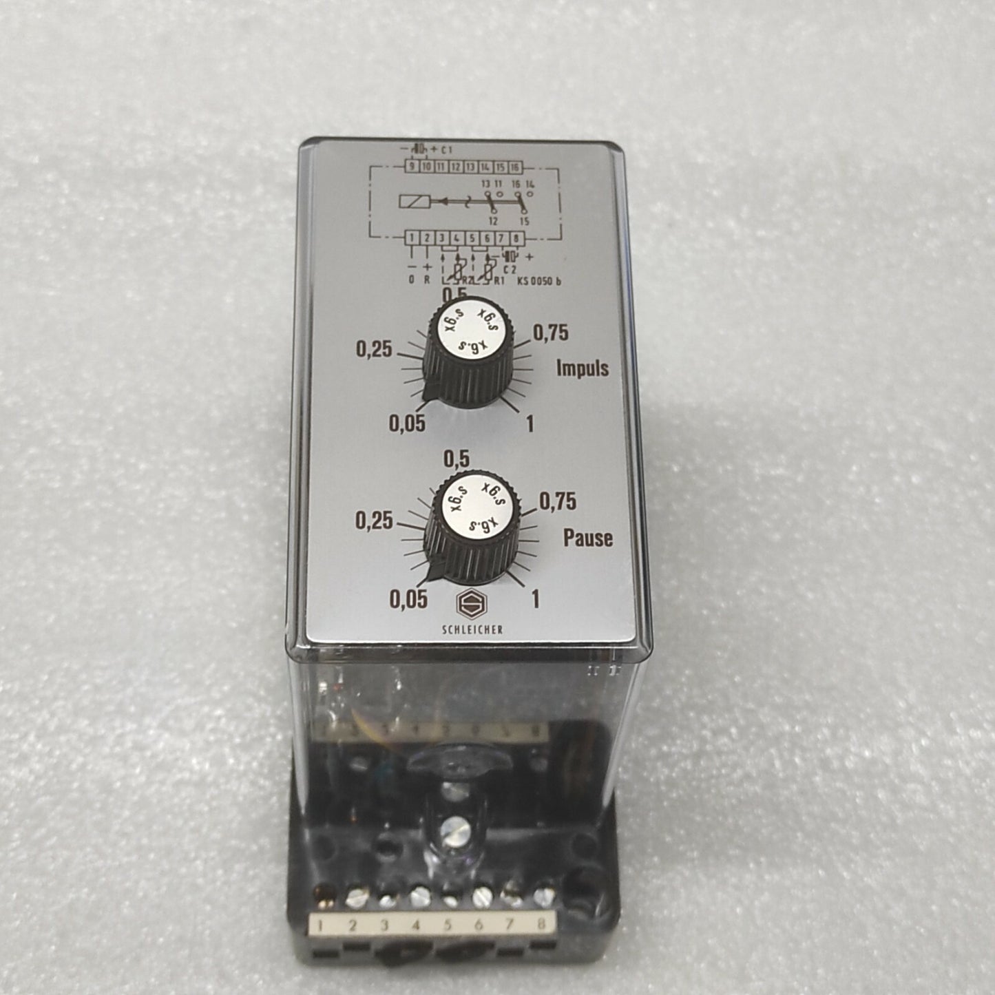SCHLEICHER MPT 22 TIMER RELAY P082612 24V