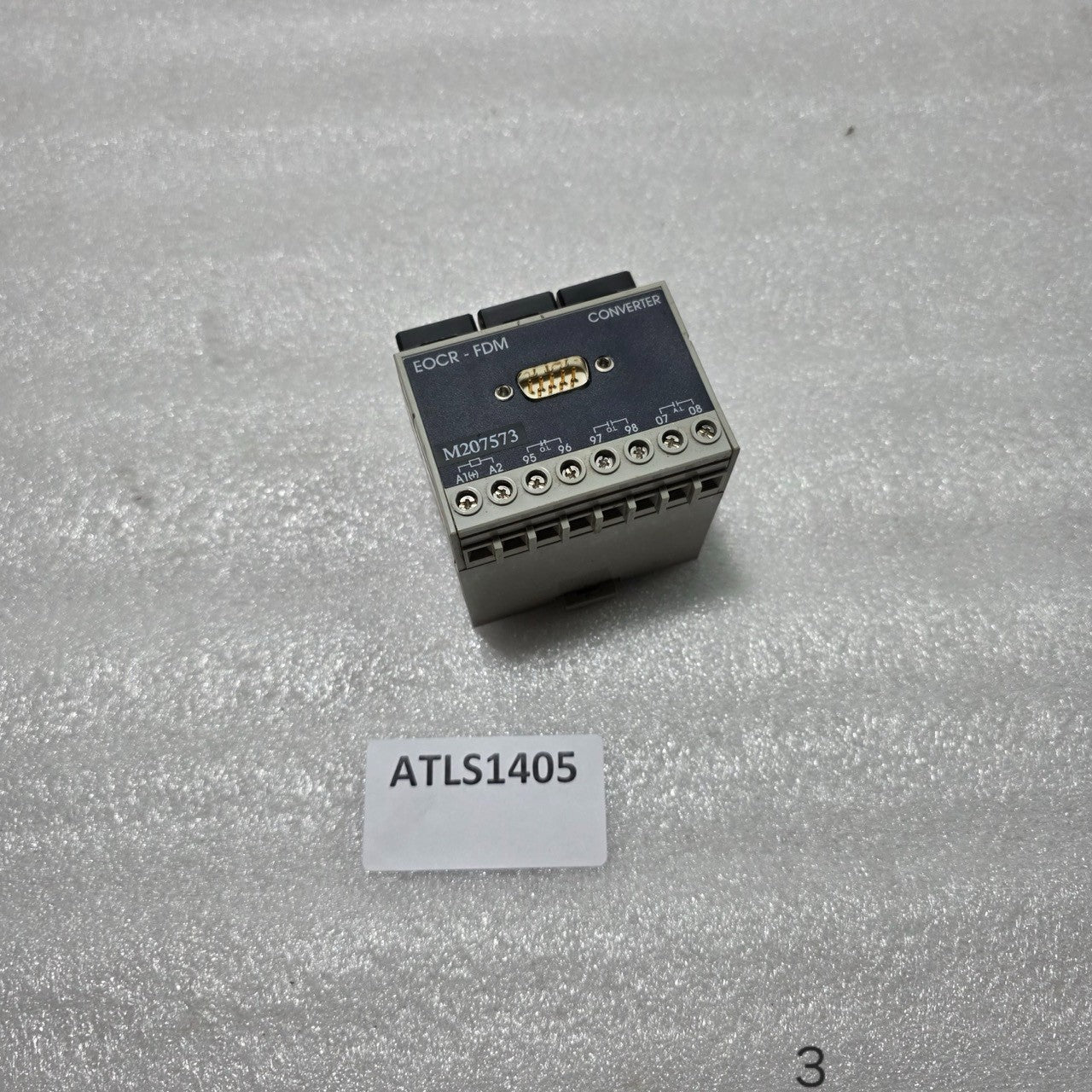 SAMWHA EOCR-FDM-100-S-220 ELECTRONIC OVERCURRENT RELAY / MOTOR PROTECTION RELAY