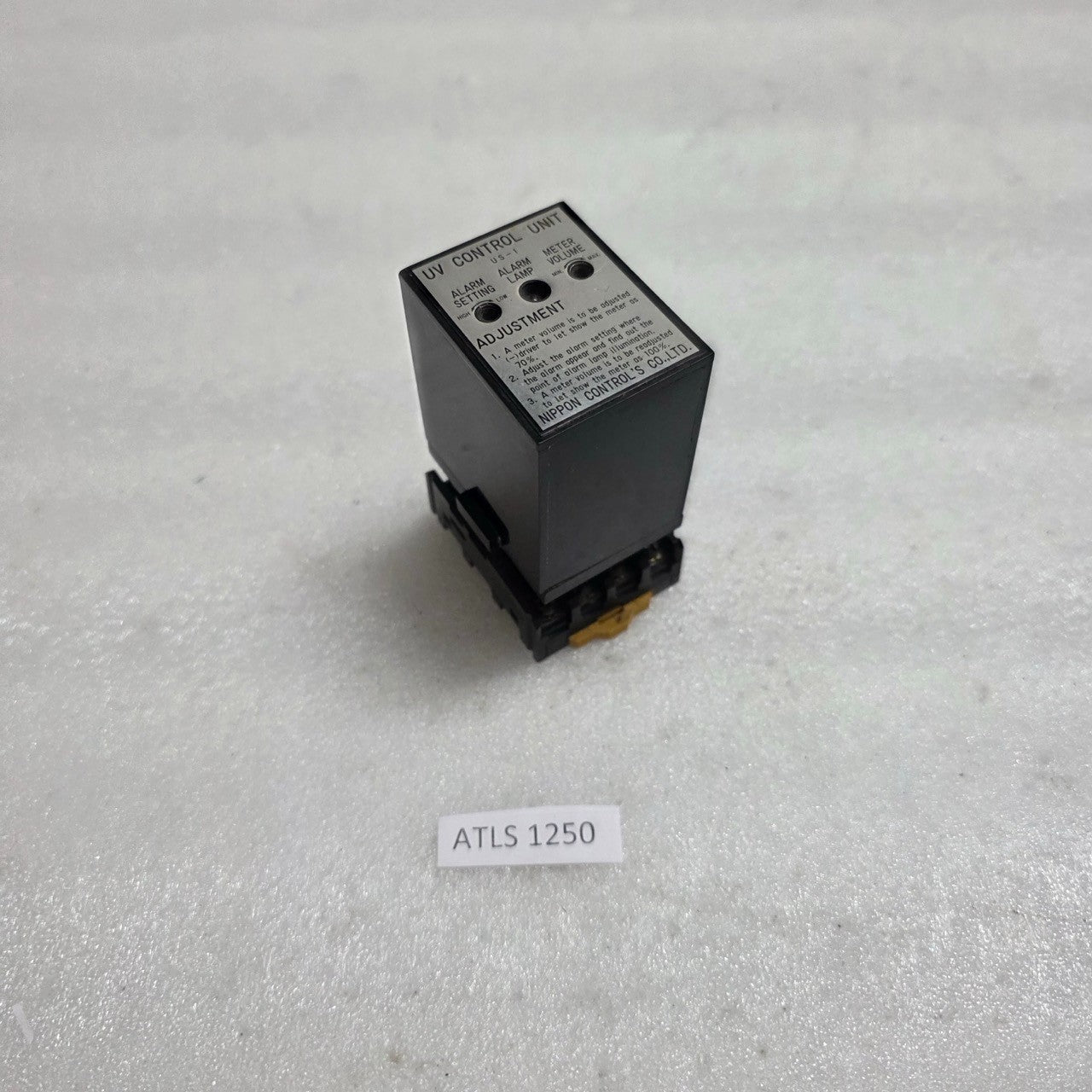 NIPPON CONTROLS US-1 UV CONTROL UNIT / CONTROL UNIT