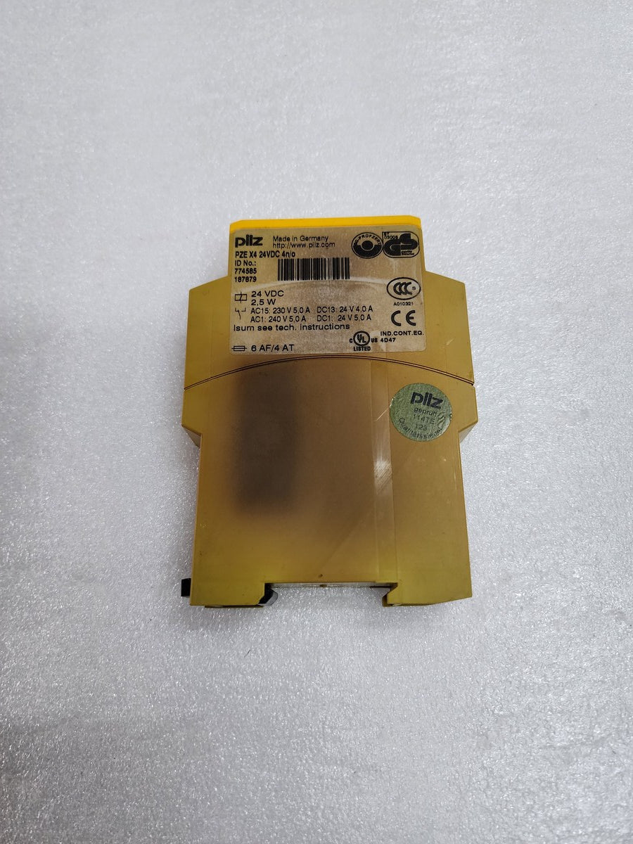 PILZ PZE X4 24VDC 4N/O SAFETY RELAY 774585 - ARE Marine