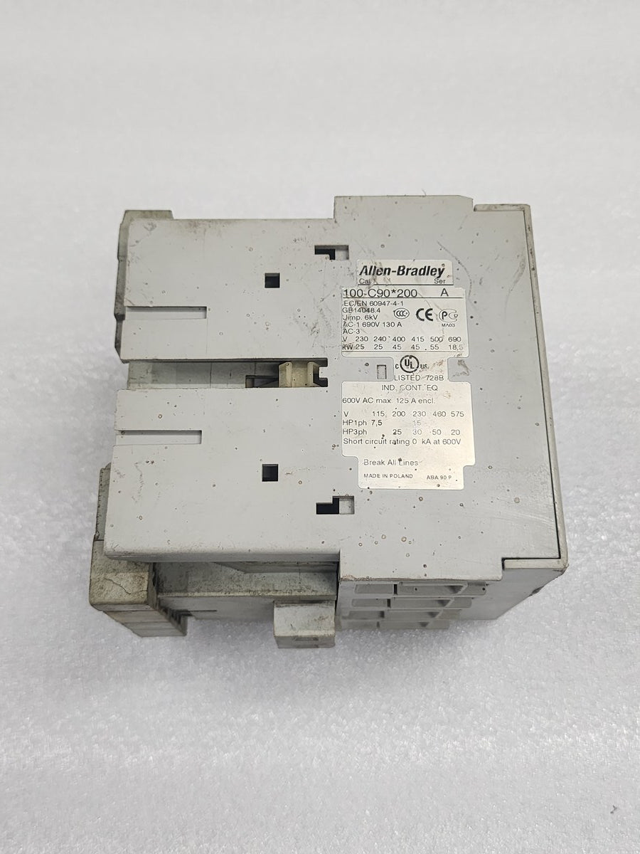 ALLEN BRADLEY CAT 100-C90-200 SER A MAGNETIC CONTACTOR COIL VOLTAGE 110-120V - ARE Marine