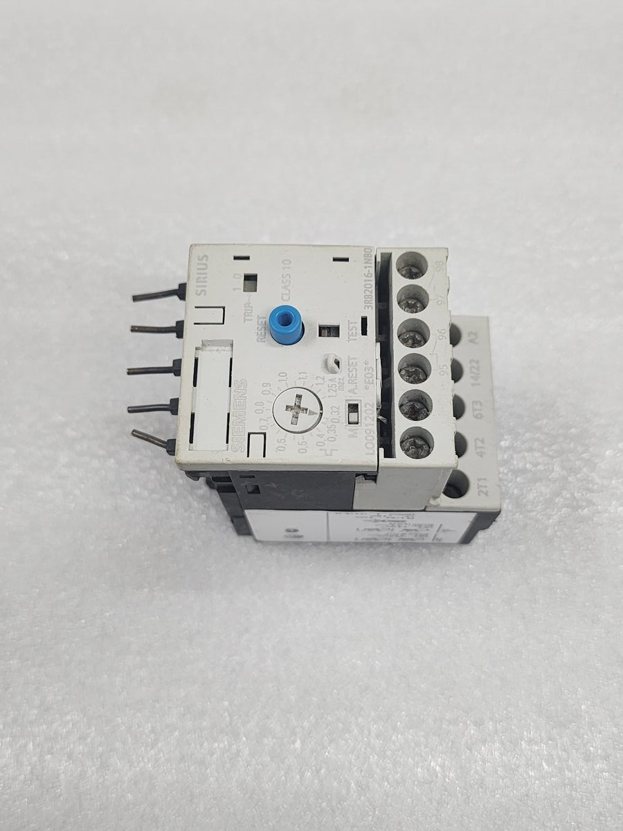 SIEMENS 3RB2016-1NB0 OVERLOAD RELAY 0.32-1.25A - ARE Marine