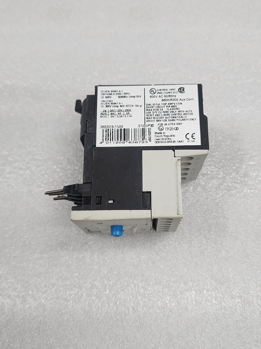 SIEMENS 3RB2016-1NB0 OVERLOAD RELAY 0.32-1.25A - ARE Marine