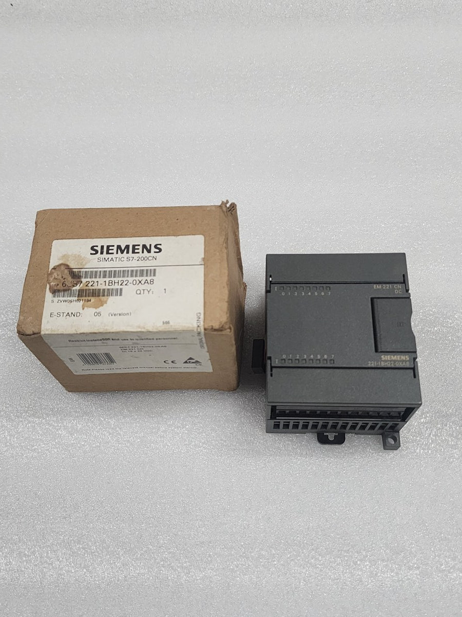 SIEMENS 6ES7 221-1BH22-0XA8 DIGITAL INPUT MODULE S7-200CN - ARE Marine