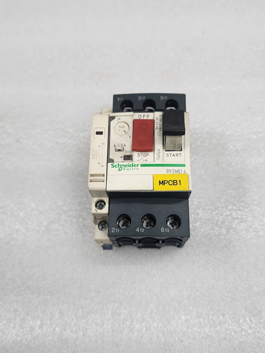 SCHNEIDER ELECTRIC GV2ME14 MOTOR CIRCUIT BREAKER 6-10A - ARE Marine