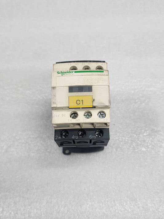 SCHNEIDER ELECTRIC LC1D09BD CONTACTOR 24VDC LAD4TBDL - ARE Marine