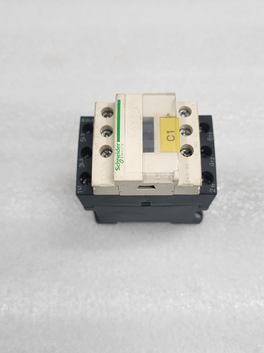 SCHNEIDER ELECTRIC LC1D09BD CONTACTOR 24VDC LAD4TBDL - ARE Marine
